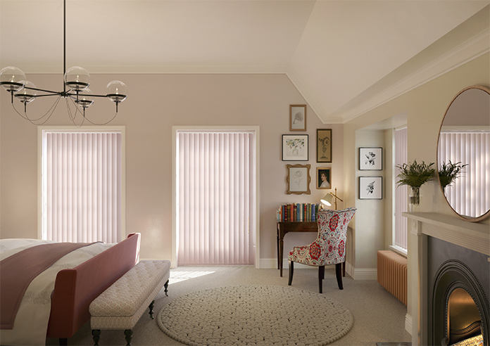 Shimmer (Blackout), Rose Gold - Vertical Blind - Image 8